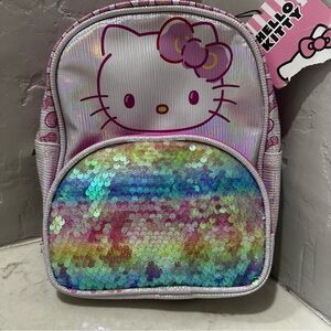 Sanrio Hello Kitty Scale Designs Mini Backpack Pink SIL 34523 New